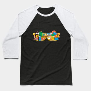 Internet Octopus Baseball T-Shirt